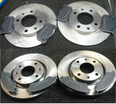 FOR PEUGEOT 307 FRONT REAR BRAKE DISCS BRAKE PADS 266MM 2000-03 REG ONLY