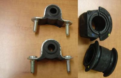  FOR FIAT DOBLO DOBLO CARGO FRONT ANTI ROLL BAR BUSH KIT INNER OUTER BUSHES X 4
