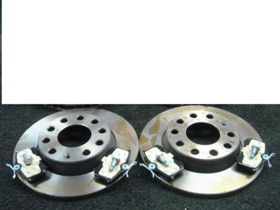  AUDI A3 2.0FSI 150 2.0TDI 140 BRAKE DISC BRAKE PADS MINTEX  REAR
