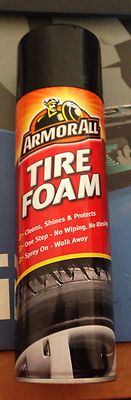 ARMOR ALL TIRE FOAM 500 ML CLEANS SHINES AND  PROTECTS 