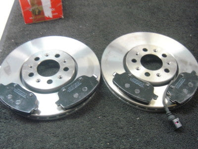 SKODA FABIA 1.9TDI 2.0VRS FRONT BRAKE DISCS FRONT BRAKE PADS 