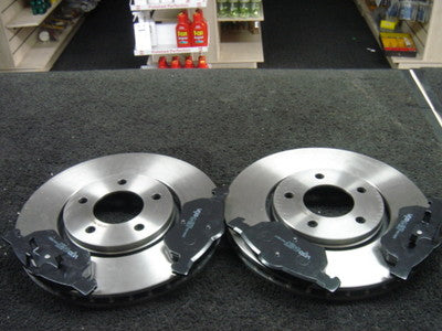 FOR VOYAGER GRAND VOYAGER 01-07 FRONT BRAKE DISC & PADS