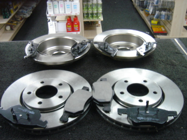 FOR CHRYSLER GRAND VOYAGER CRD LX 2008ON BRAKE DISC FRONT REAR BRAKE DISC PADS 