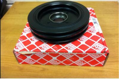 FOR MITSUBISHI SHOGUN PAJERO SPORT 2.5TD 4D56 CRANKSHAFT DAMPERT PULLEY FEBI