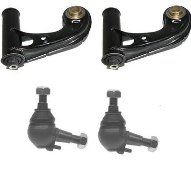 FOR MERCEDES E250 E300D E320 E200 W210 S210 2 FRONT LOWER BALL JOINT 2 UPPER ARM
