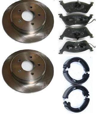 FOR  GRAND VOYAGER 2.5 2.8 3.3 CRD BRAKE DISC BRAKE PADS HAND/B PARKING SHOE