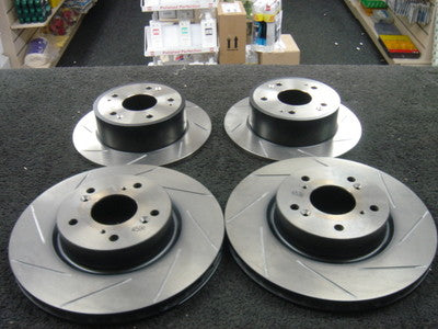 FOR HONDA INTEGRA TYPE R DC5 BREMBO BRAKE DISC GROOVED BRAKE DISC FRONT REAR