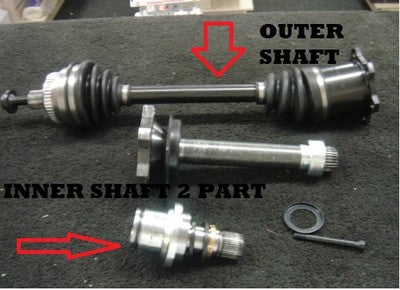 FORD GALAXY SEAT ALHAMBRA SHARAN COMPLETE DRIVESHAFT INTERMEDIATE DRIVERSHAFT 
