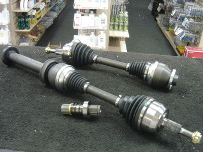 TRANSPORTER T5 CARAVELLE T32 2.5TDi DRIVESHAFT DRIVER PASSENGER STUB AXLE 6SPEED