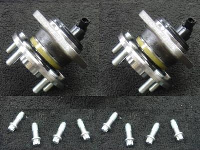 FORD MONDEO MK3 2 REAR WHEEL BEARING HUB & 2 REAR  BRAKE  HANDBRAKE CABLES