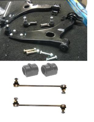 FORD FOCUS MK1 1998-04 LOWER WISHBONE ARM TRACK ROD END LINKS BUSHES FITTING KIT