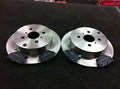 FOR TOYOTA COROLLA VERSO D4D 2009 ON REAR BRAKE DISCS BRAKE PADS SET 