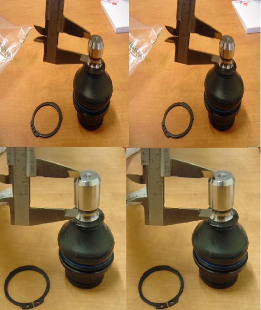 FOR NAVARA D40 PATHFINDER R51 BALL JOINT REAR UPPER LOWER SUSPENSION BALL JOINT