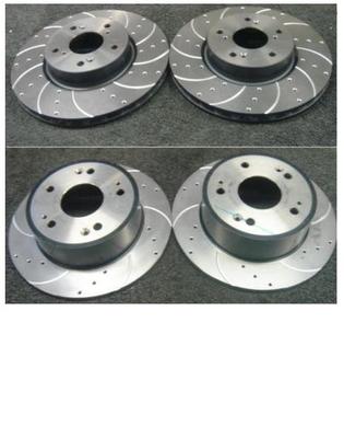 FOR INTEGRA TYPE R DC5 BRAKE DISC BREMBO DRILLED GROOVED BRAKE DISC FRONT REAR