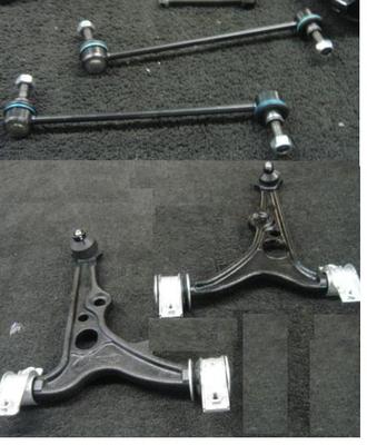ALFA GTV JTS SPIDER 1995-04 2 LOWER WISHBONE ARMS 2 ANTI ROLLBAR LINKS