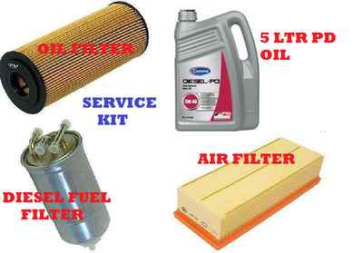 PD ENGINE OIL PASSAT TDI OIL FILTER AIR FILTER FUEL FILTER SERVICE KIT BRAND NEW