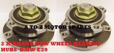 BMW 5 SERIES E39 520 525 528 530 535 540 FRONT 2 WHEEL BEARING HUB KITS NEW BOXE