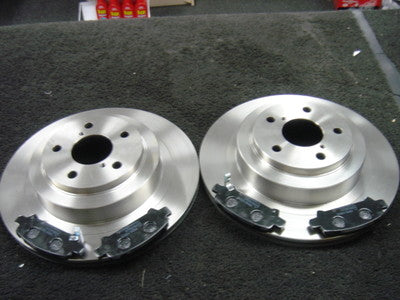 BRAKE DISC BRAKE PADS REAR FIT FOR  SUBARU LEGACY RSK TWIN TURBO B4 
