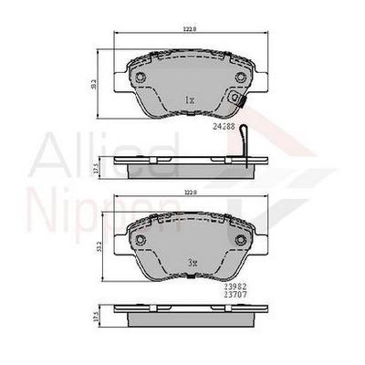 VAUXHALL CORSA D 1.0 1.2 1.4 1.3CDTI ecoFLEX 2006 ON FRONT DISC BRAKE PADS