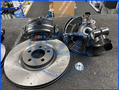AUDI A1 POLO IBIZA CURPA 6J BIG BRAKE DISC CONVERSION KIT 310MM KNUCKLES CALIPERS