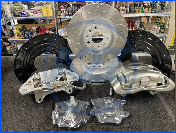 AUDI A3 8P TDi TFSi PERFORMANCE FRONT REAR BIG BRAKE DISC UPGRADE CONVERSION KIT
