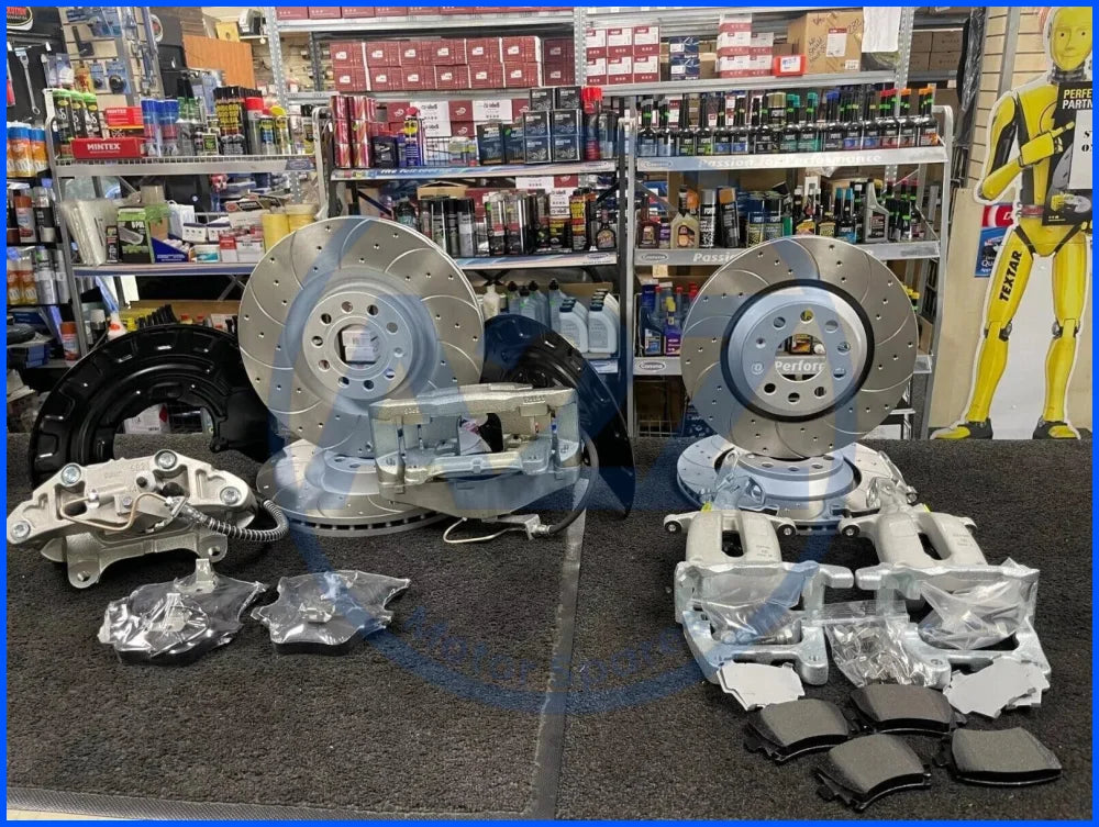 AUDI A3 8P TDi TFSi PERFORMANCE FRONT REAR BIG BRAKE DISC UPGRADE CONVERSION KIT