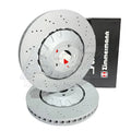 Audi A6 A7 A8 Q8 RSQ7 E Tron (2016) Zimmermann Front Brake Discs 400x38mm