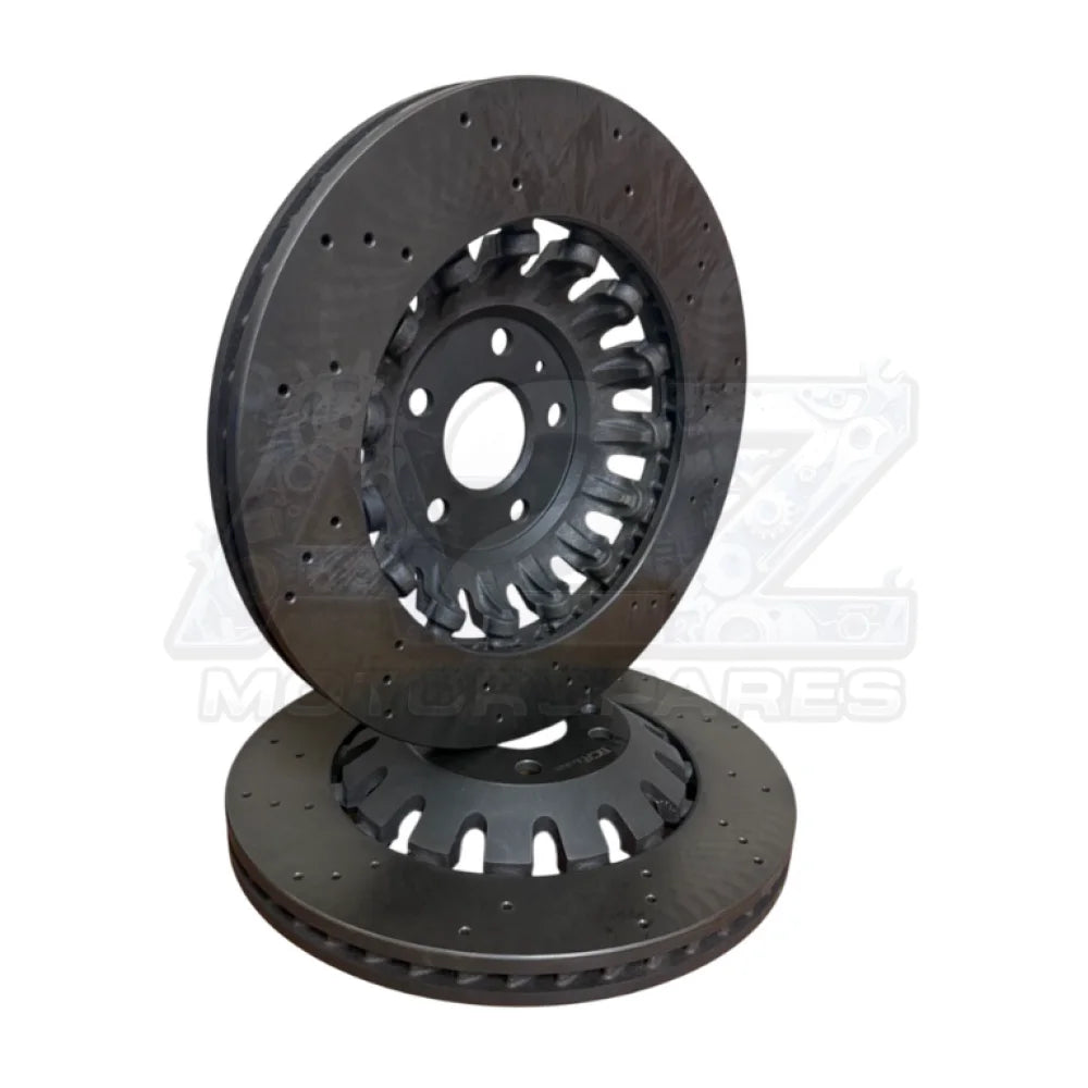 AUDI RS3 2.5 8P 2011 12/12 2 FRONT BRAKE DISCS PERFORMANCE COATED brake disc