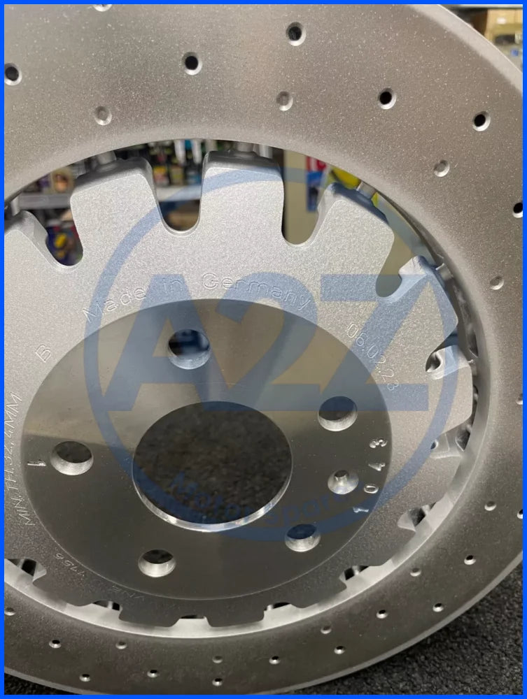 AUDI RS3 SALOON 2016-2020 2 FRONT BRAKE DISC 8V0615301R NEW MADE IN GERMANY