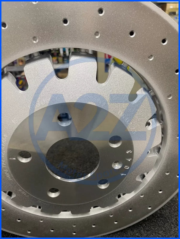 AUDI RS3 SALOON 2016-2020 2 FRONT BRAKE DISC 8V0615301R NEW MADE IN GERMANY