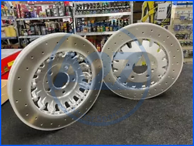 AUDI RS3 SALOON 2016-2020 2 FRONT BRAKE DISC 8V0615301R NEW MADE IN GERMANY