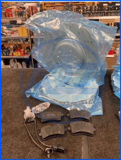 AUDI RS6 AVANT QUATTRO 2013-2019 BRAKE DISC BREMBO PADS FRONT REAR FULL SET