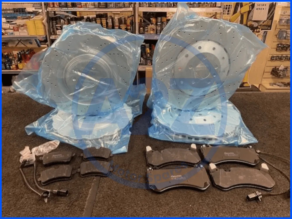 AUDI RS6 AVANT QUATTRO 2013-2019 BRAKE DISC BREMBO PADS FRONT REAR FULL SET