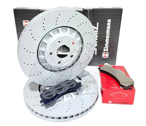 AUDI RSQ3 2.5 (2019 2025) OEM ZIMMERMANN Front Brake Discs & Pads