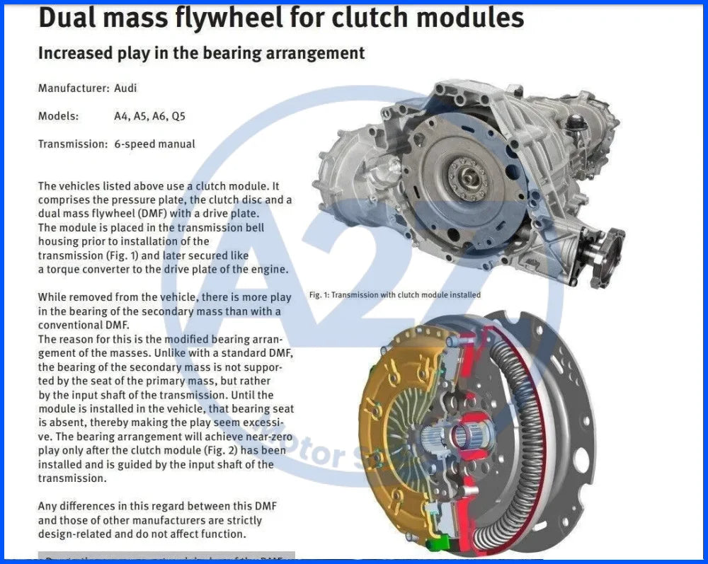 BMW 118i 218i 318i 116 F20 F21 F22 F23 F30 F31 1.5D DUAL MASS FLYWHEEL LUK 415 0823 10