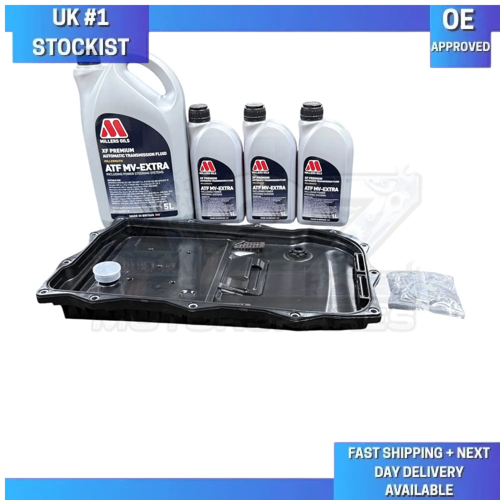 BMW 8HP 8SPEED ZF TRANSMISSION GEARBOX SUMP PAN FILTER OIL SERVICE KIT