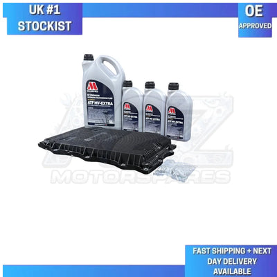 BMW 8HP 8SPEED ZF TRANSMISSION GEARBOX SUMP PAN FILTER OIL SERVICE KIT