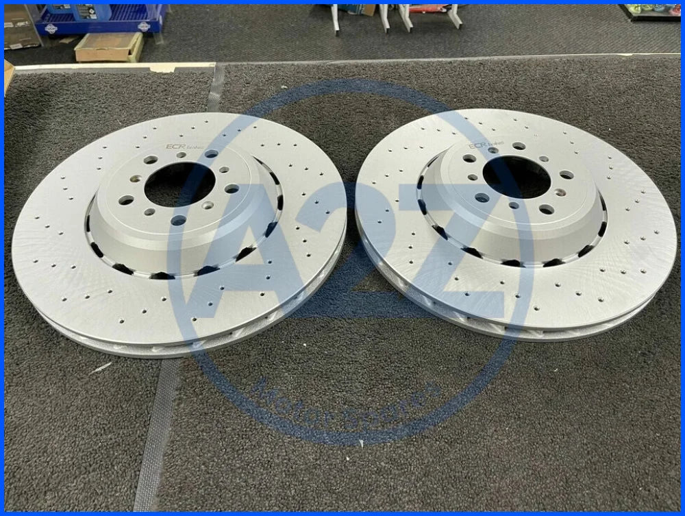 BMW F87 M2 F80 M3 F82 F83 M4 FRONT REAR DRILLED BRAKE DISCS 34112284809 / 10