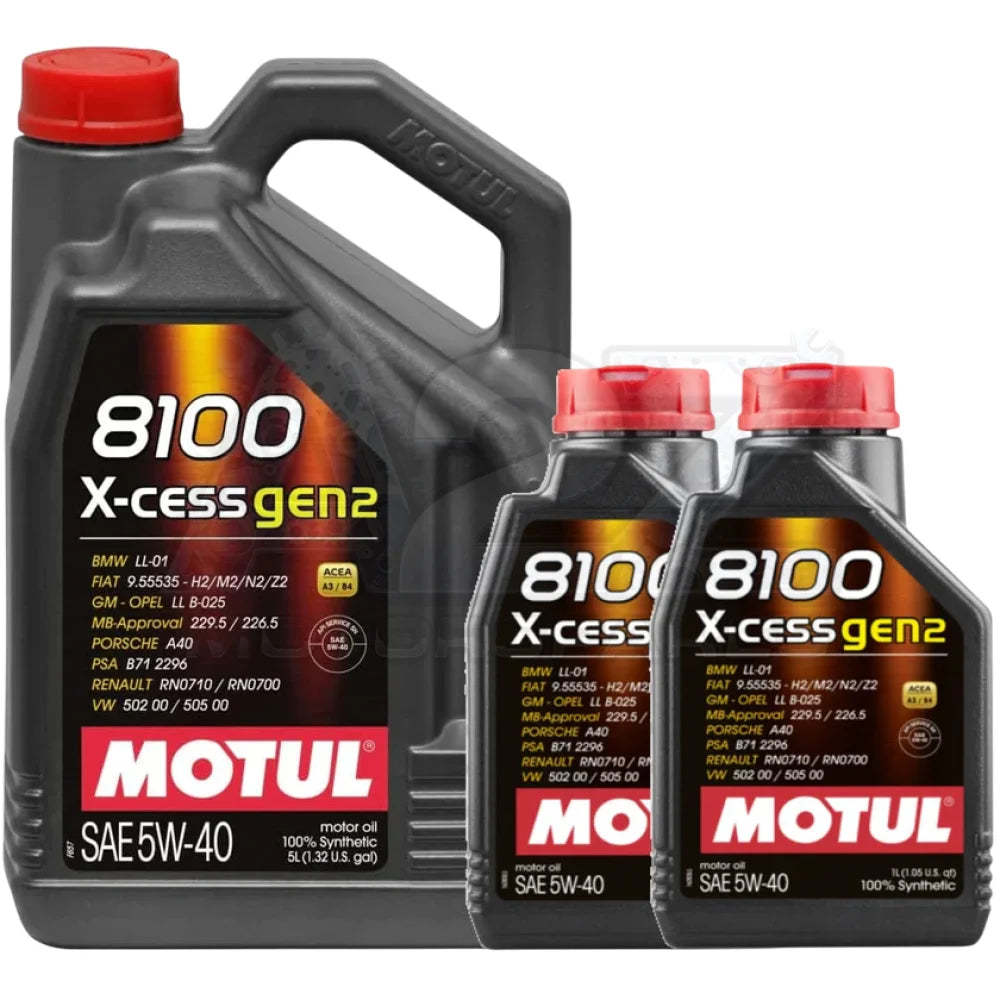 BMW M2 (F87) / M3 (F80) / M4 (F82/F83) S55 Engine Service Kit – Bosch Filters & 7L Motul 8100 X Cess 5W 40 Service Kit