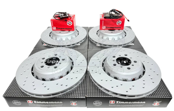BMW M3 F80 & COMPETITION (2014 2018) FRONT & REAR BRAKE PADS & DISCS 380/370MM