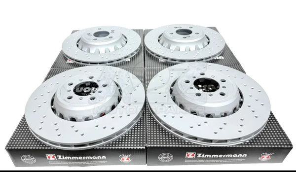 BMW M4 F82 & COMPETITION (2014 2020) FRONT & REAR BRAKE PADS & DISCS 380/370MM