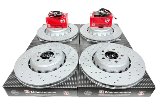 BMW M4 F82 & COMPETITION (2014 2020) FRONT & REAR BRAKE PADS & DISCS 380/370MM