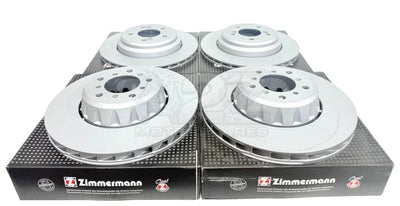 BMW M5 E39 (1998 2003) OEM ZIMMERMANN FRONT & REAR BRAKE DISCS