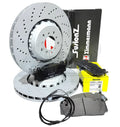BMW M5 F10 (2010 2017) Zimmermann Front Floating Brake Discs + OEM Textar Pads + Sensor 400x36mm