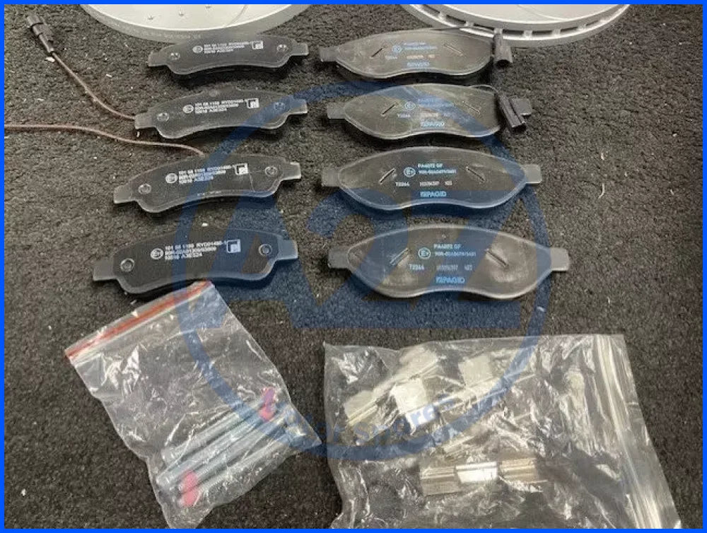 DUCATO MOTORHOME 35 H/R MULTIJET FRONT REAR DRILLED GROOVED BRAKE DISC BRAKE PAD