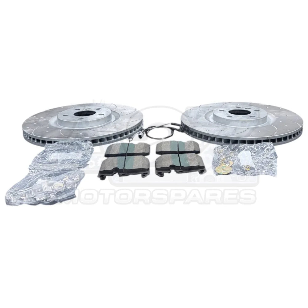 FOR BMW 2 SERIES 218I M SPORT GRAN COUPE (MK1 (F44)) FRONT DRILLED GROOVED DISC