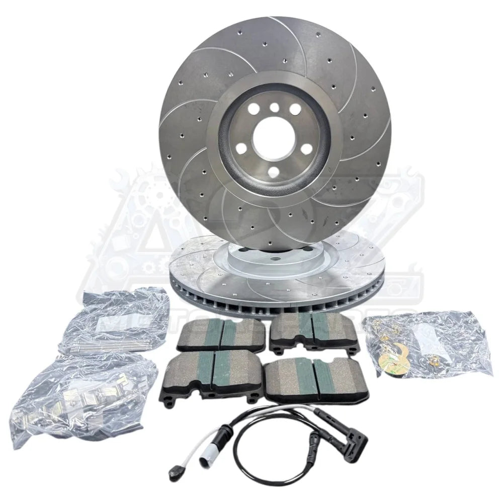 FOR BMW 2 SERIES 218I M SPORT GRAN COUPE (MK1 (F44)) FRONT DRILLED GROOVED DISC