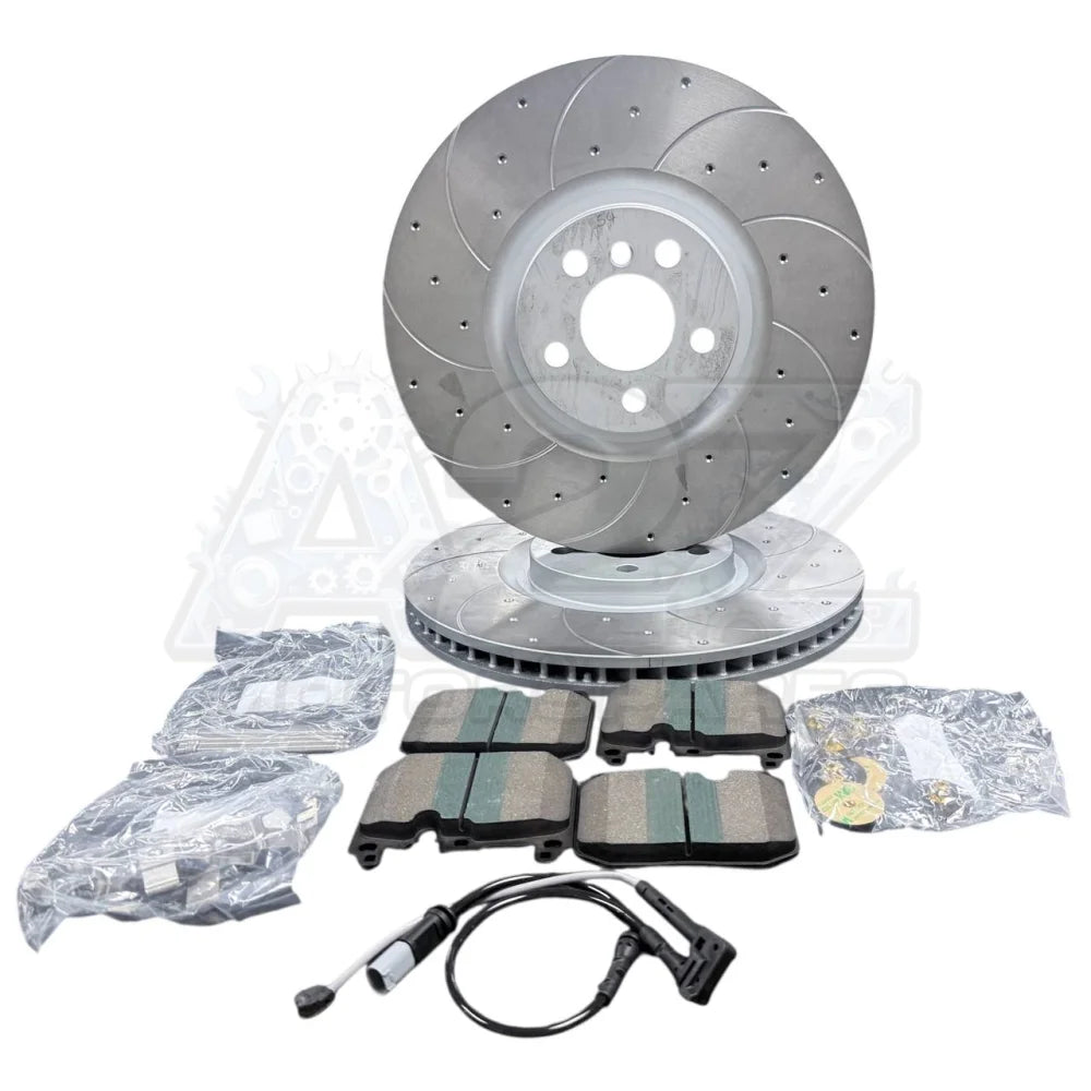 FOR BMW 2 SERIES 218I M SPORT GRAN COUPE (MK1 (F44)) FRONT DRILLED GROOVED DISC