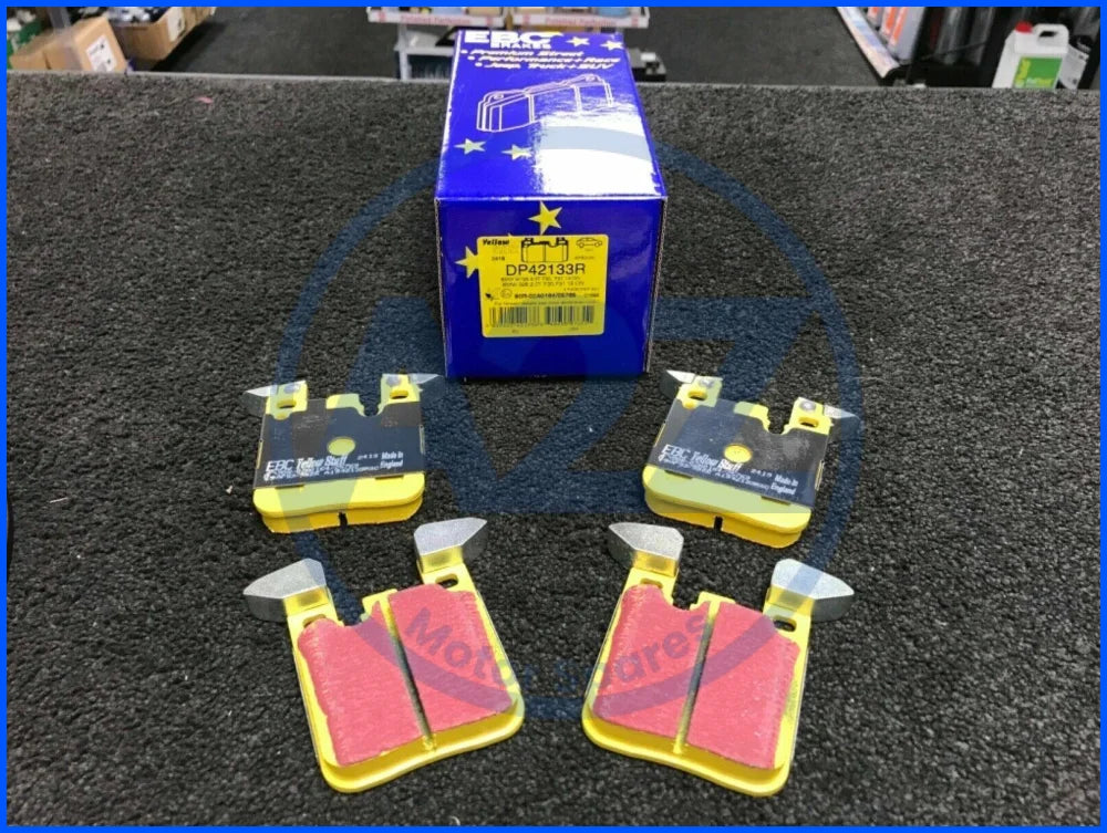 FOR BMW 335D 335i F30 DRILLED GROOVED BRAKE DISC EBC BRAKE PAD FRONT REAR 340+330