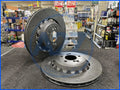 FOR BMW F87 M2 F80 M3 F82 F83 M4 2 REAR BRAKE DISCS BLACK COATED 34212284811/12